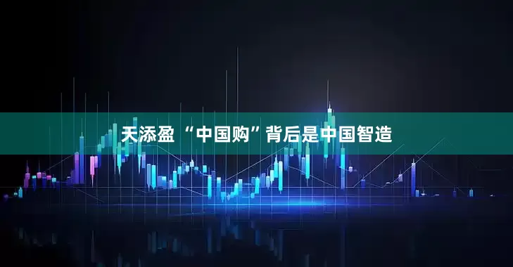 天添盈 “中国购”背后是中国智造
