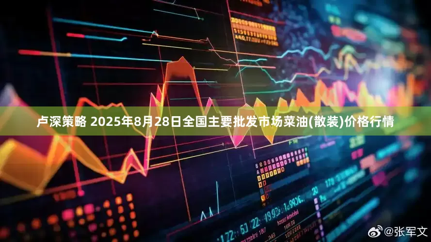 卢深策略 2025年8月28日全国主要批发市场菜油(散装)价格行情