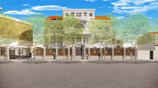 日斗配资 武康路新增文化地标！上影演员剧团外墙焕新，他们是电影在这座城市的文化烙印