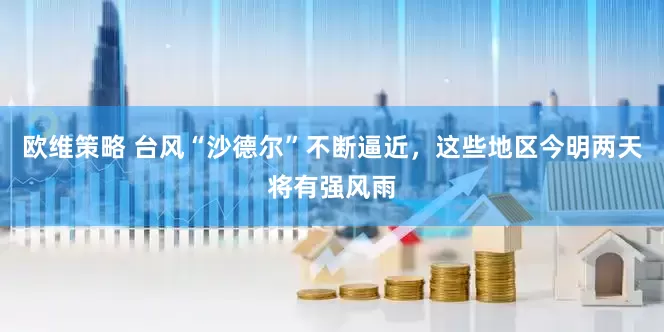 欧维策略 台风“沙德尔”不断逼近，这些地区今明两天将有强风雨